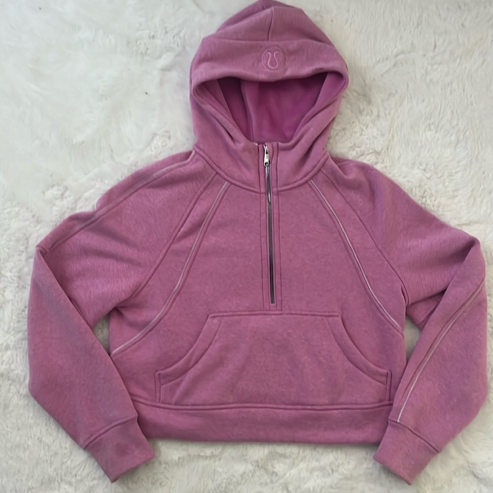 Lululemon Scuba Oversized Half Zip Hoodie